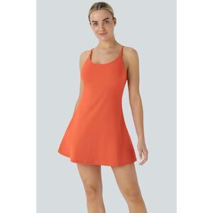NWT Halara tennis active dress, SoftlyZero™ Plush Backless, shorts under, XS ath